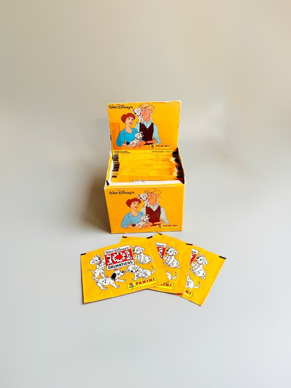 Disney 101 Dalmatian Stickers, Panini 90's Sealed Blind Bag