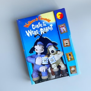 Wallace e Gromit Fun Fax, file divertente La maledizione del coniglio mannaro Fileofax Vintage Wallace Gromit Aardman Animation File da collezione