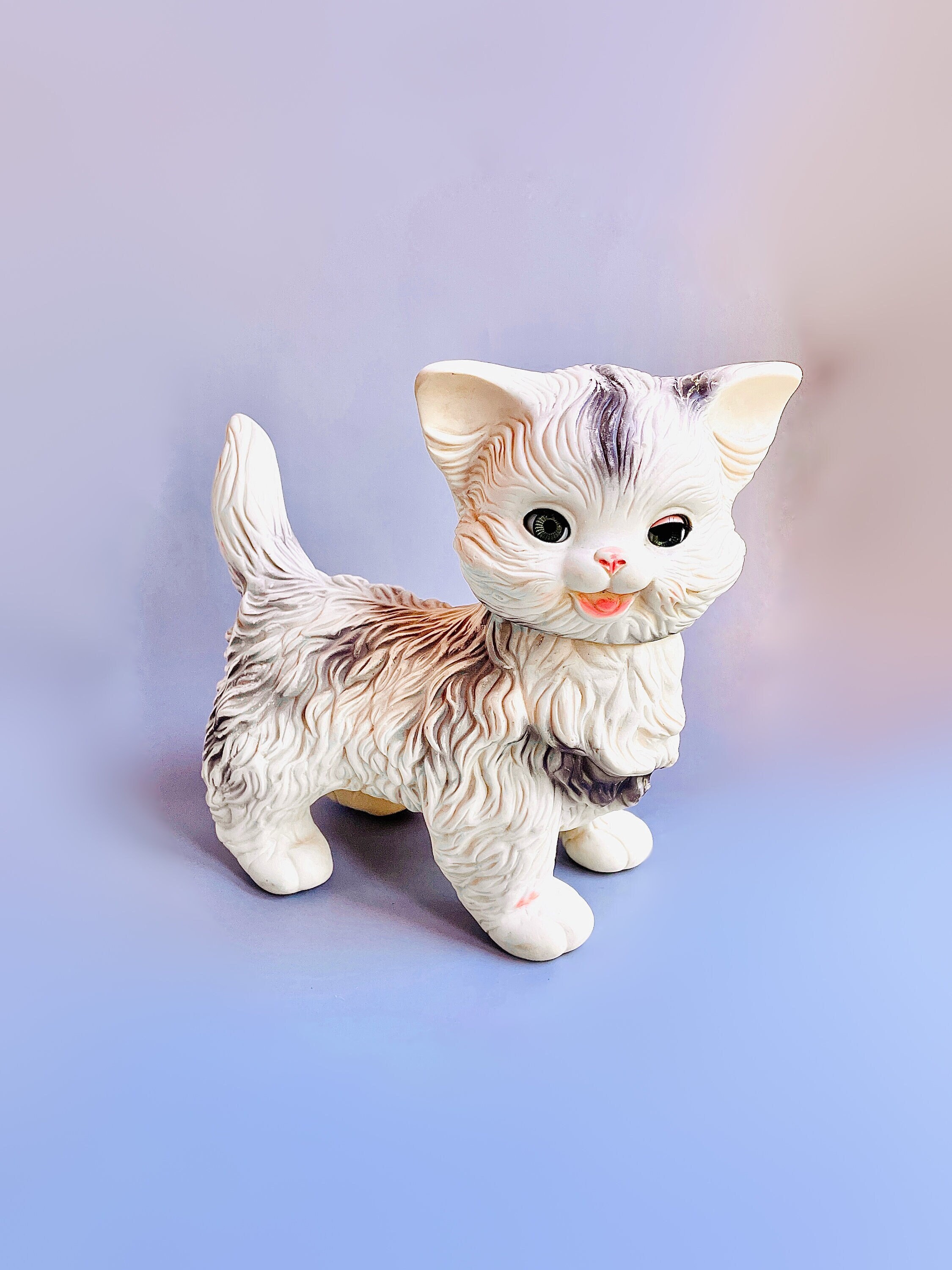 Edward Mobley Cat Mittens the Kitten, 1960's Vintage Squeaker Toy Cat, Blinking Eye Kitty, Arrow Rubber Plastics Co Kitsch Cat Rubber Squeak - Etsy Edward Mobley Cat Mittens the Kitten, 1960's Vintage Squeaker Toy Cat, Blinking Eye Kitty, Arrow Rubber Plastics Co Kitsch Cat Rubber Squeak - Etsy