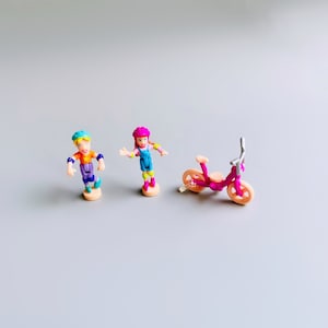 Polly Pocket Disc Player Trendy Tronics Spare Parts, CHOOSE YOUR OWN, Vintage Y2K Polly Pocket Bike 2000