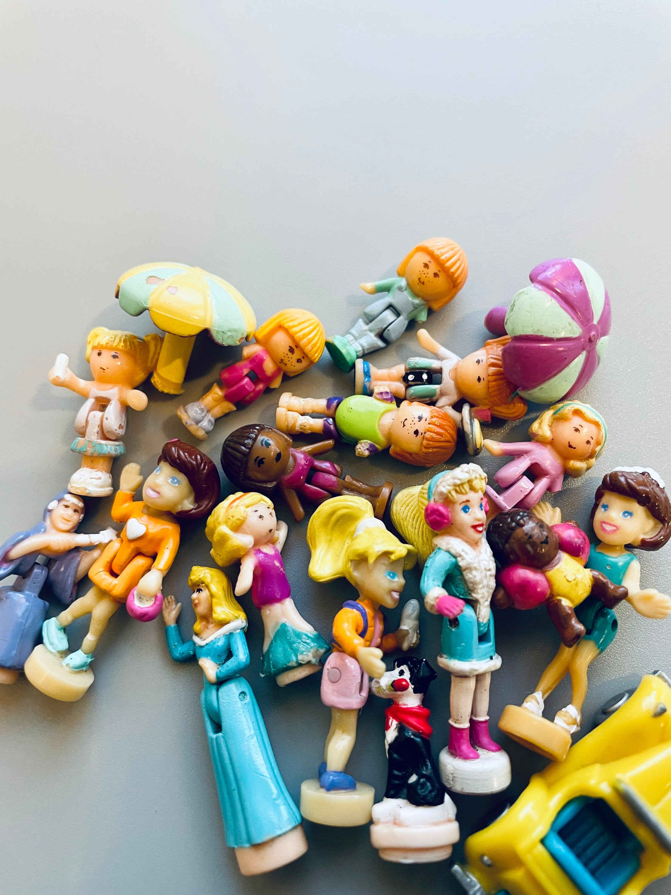 Preços baixos em Polly Pocket conjuntos de brinquedos Antigos e Vintage