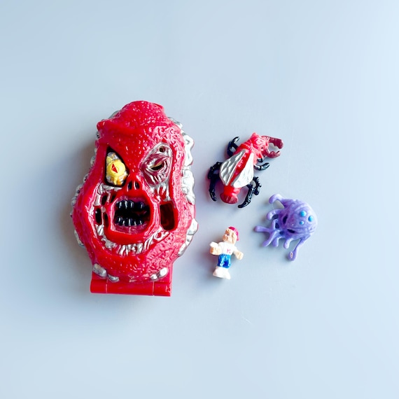 Mighty Max Lava Beast Horror Head Playset: 90s Toy, Complete - Etsy