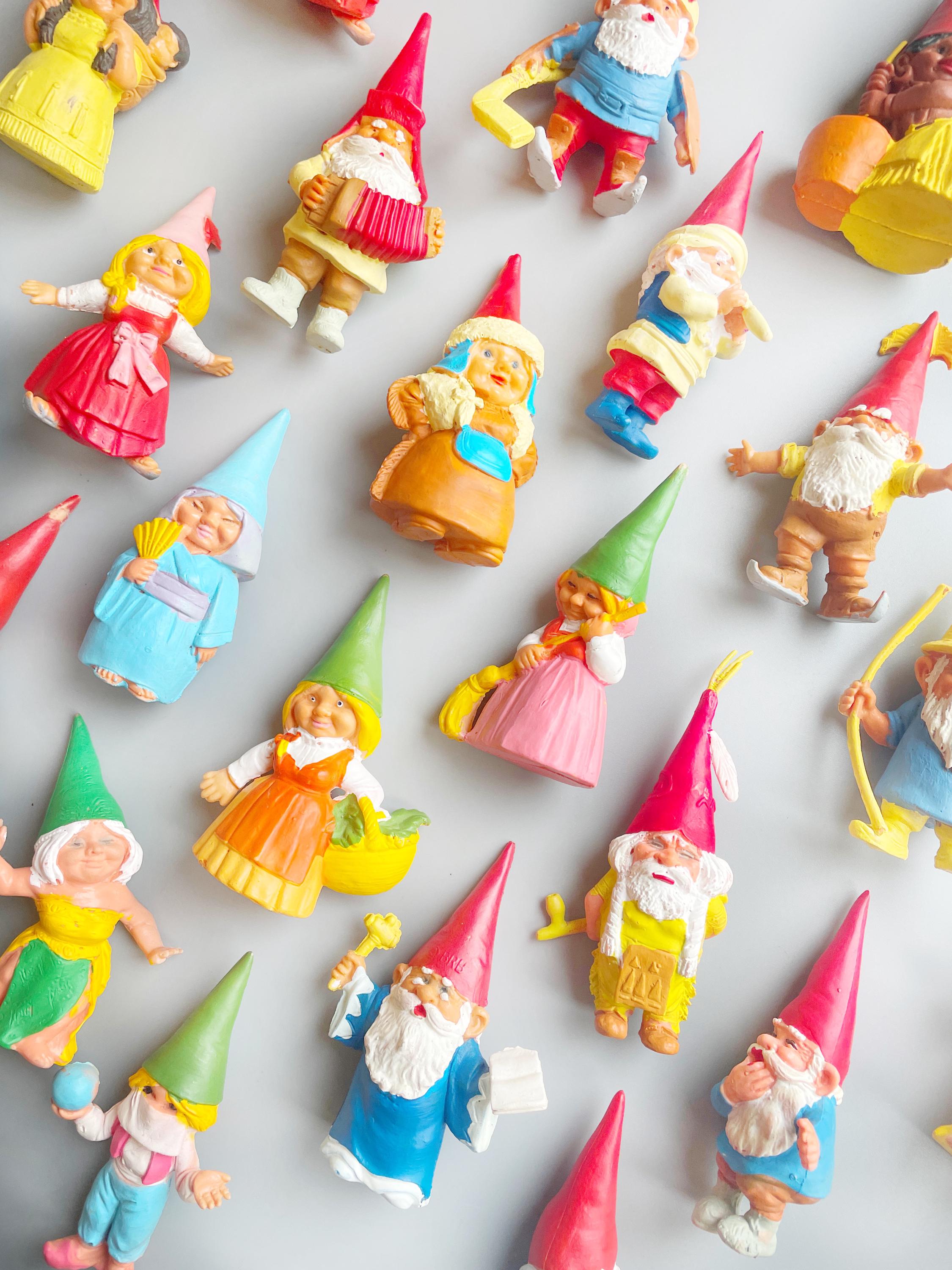 David the Gnome Figures, CHOOSE YOUR OWN, 1980's Vintage Gnome