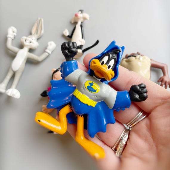 ルーニー・テューンズ ミニフィギュア、90年代ヴィンテージ ルーニー