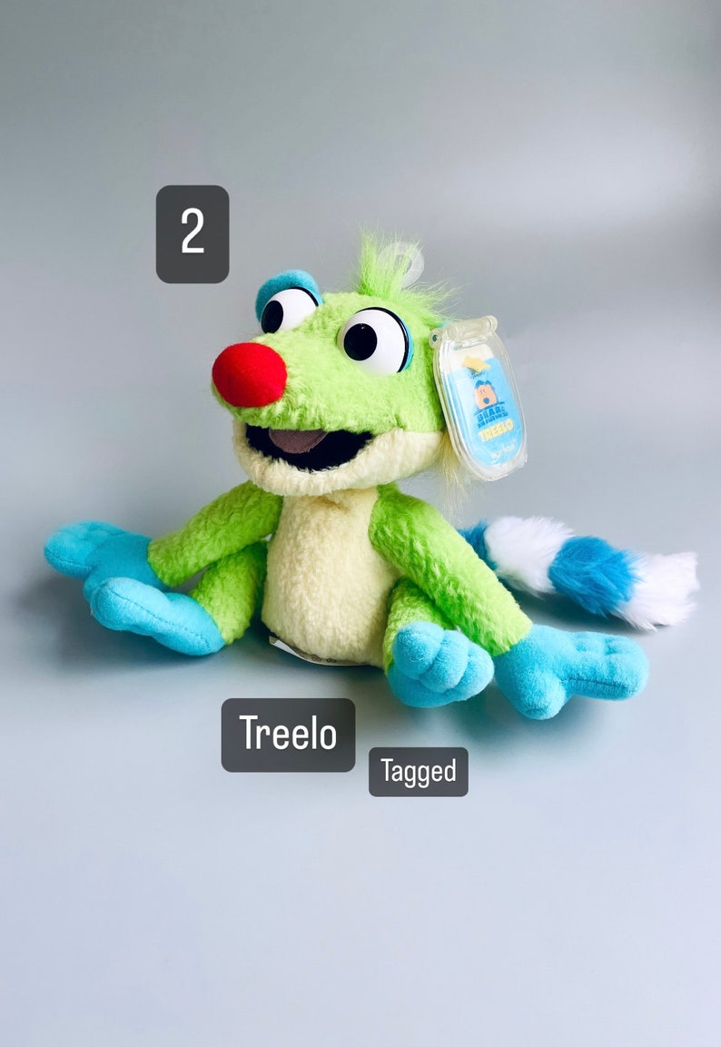 Treelo Bear in the Big Blue House Lemur, CHOOSE YOUR OWN, Treelo Green ...
