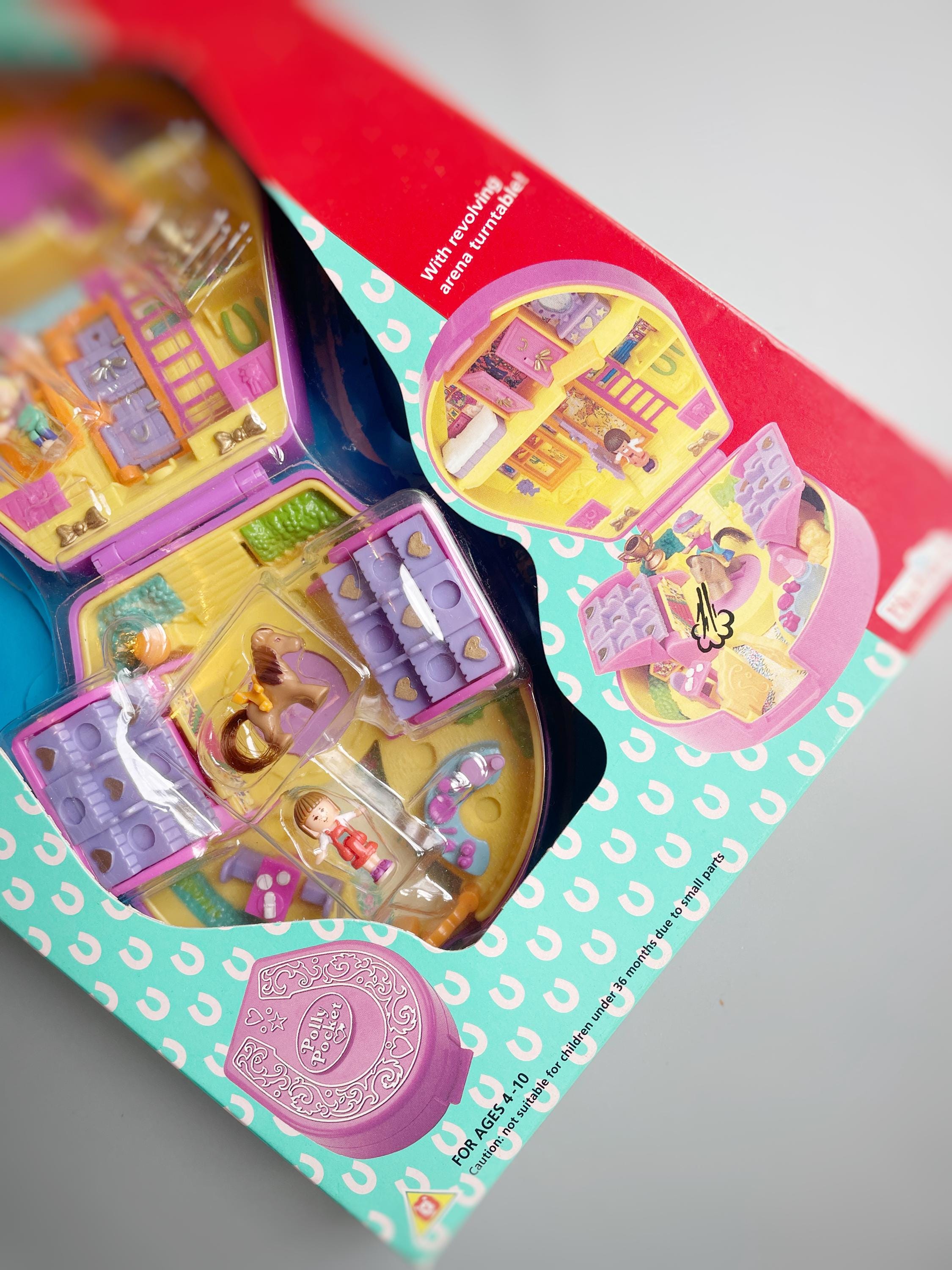 Set Équestre Polly Pocket Bluebird - Pony Ridin' Show - Occasion - NEUF