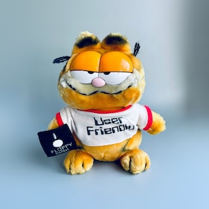 80-90's Garfield ぬいぐるみ DAKIN ヴィンテージ Vintage Garfield Plush Dakin 80's User Friendly Floppy Disk