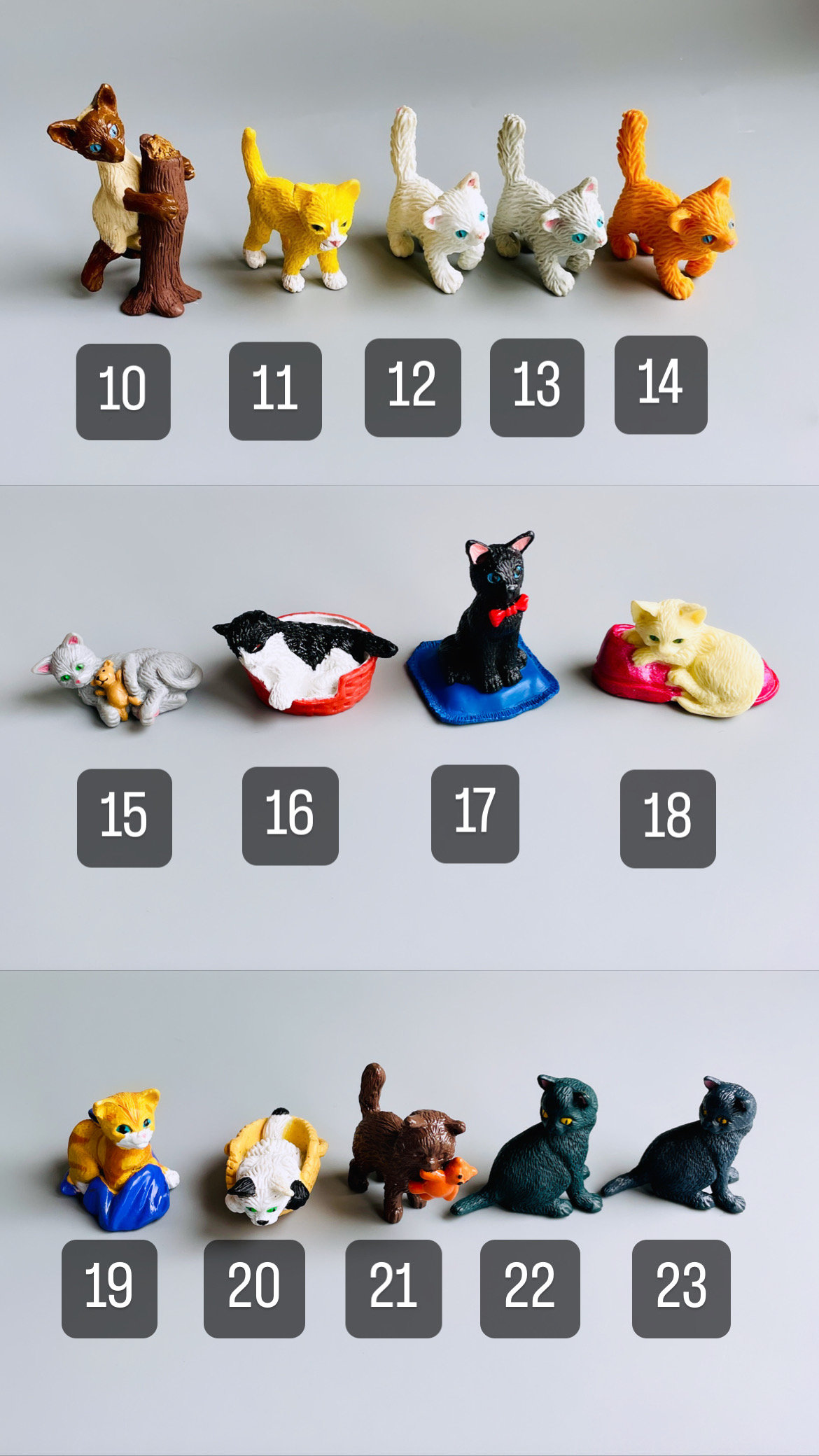 90's Kitty in My Pocket Figures- CHOOSE YOUR OWN, Vintage Meg