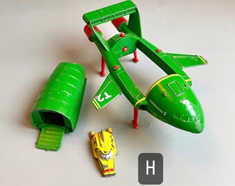 Thunderbirds T2 and T4 Diecast Set, Matchbox Metal 1992