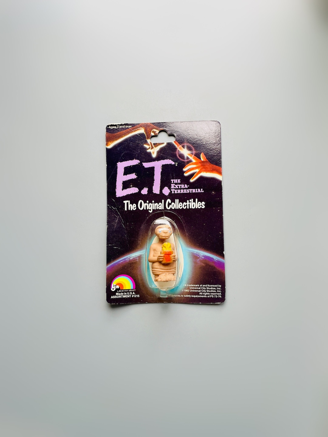 Vintage E.T Toy in Original Packaging, 80's Toys, Et Phone Home