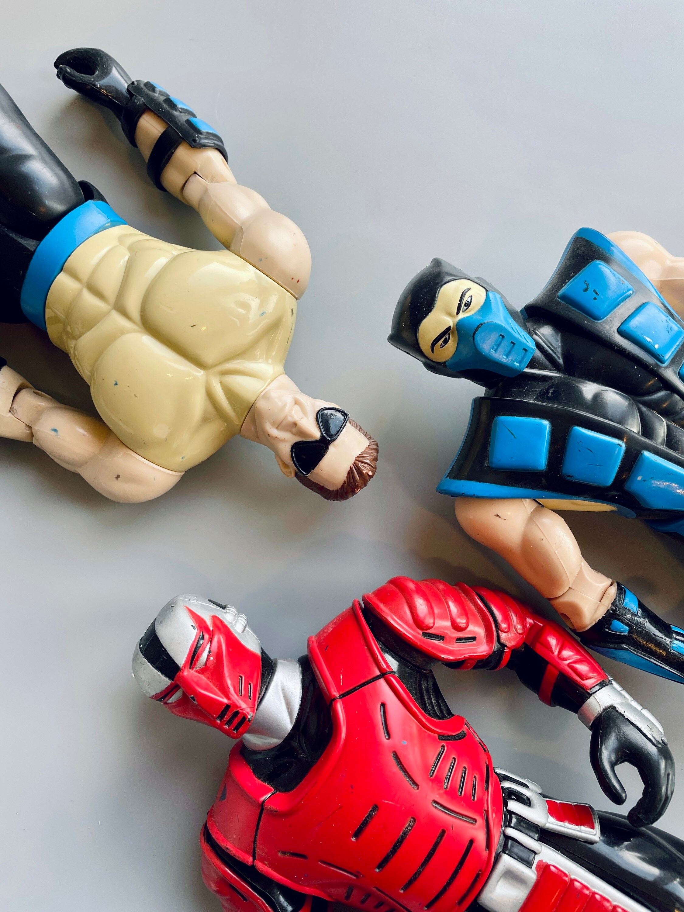 Mortal Kombat Trilogy Toy Island Figures Sektor Johnny Cage Etsy Canada