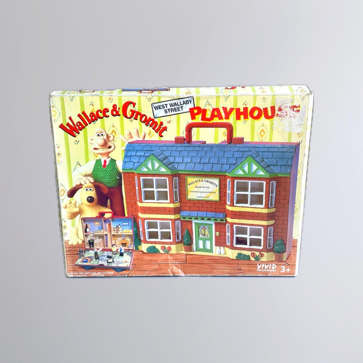 ウォレスとグルミット　ハウス ウォレスとグルミット ウォッシュ＆ゴー ハウス プレイセット 新品