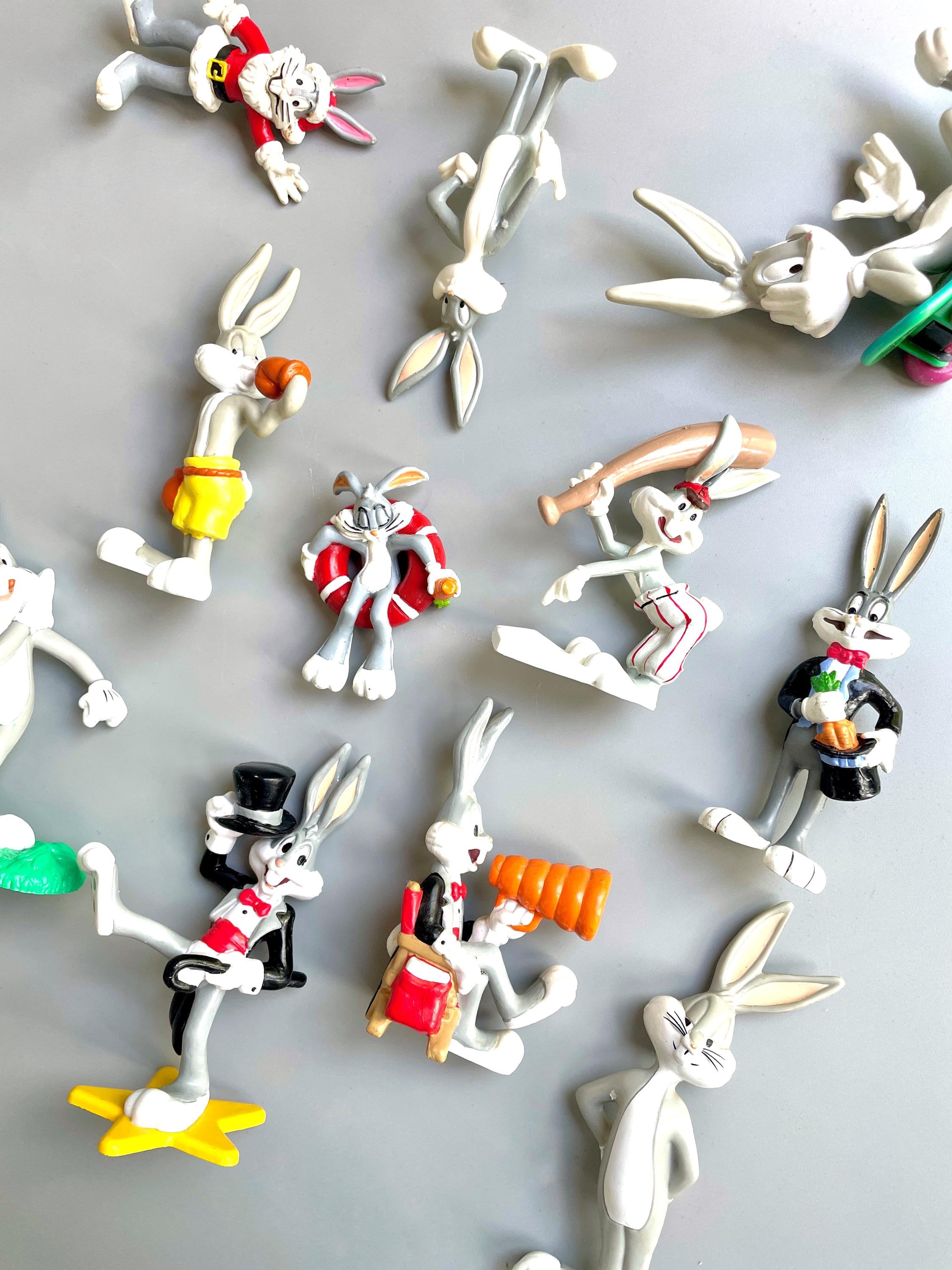 Bugs Bunny Figures, Looney Toons Mini Figures, 90's Vintage Looney Tunes  CHOOSE YOUR OWN, Bugs Bunny Pvc Bully Warner Bros Applause 80s Y2K - Etsy