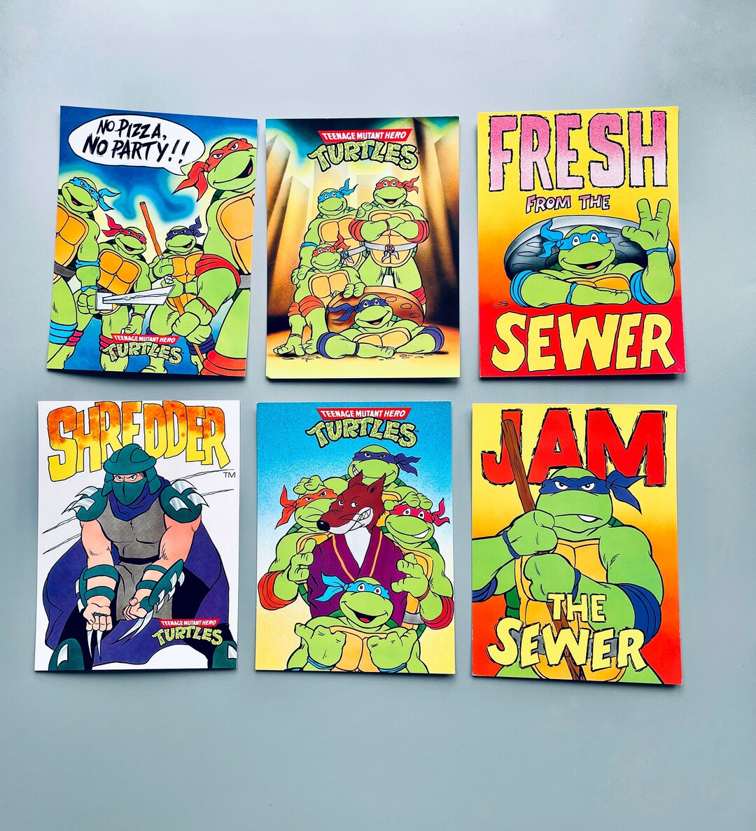 Vintage Teenage Mutant Hero Turtles Postcards, CHOOSE YOUR OWN ...