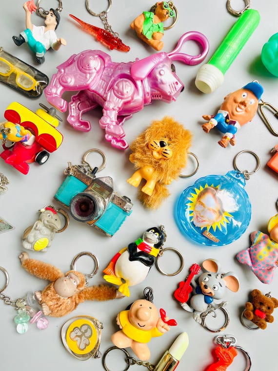 90年代のキーホルダー - 自分だけのものを選ぼう - ノスタルジックな