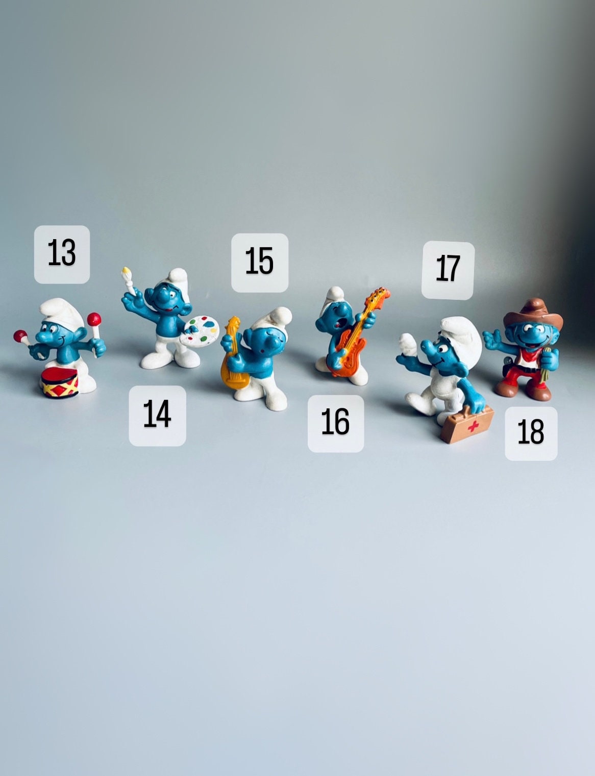 ヴィンテージ！1960's〜1990青い妖精 THEスマーフィーフィギュアまとめ