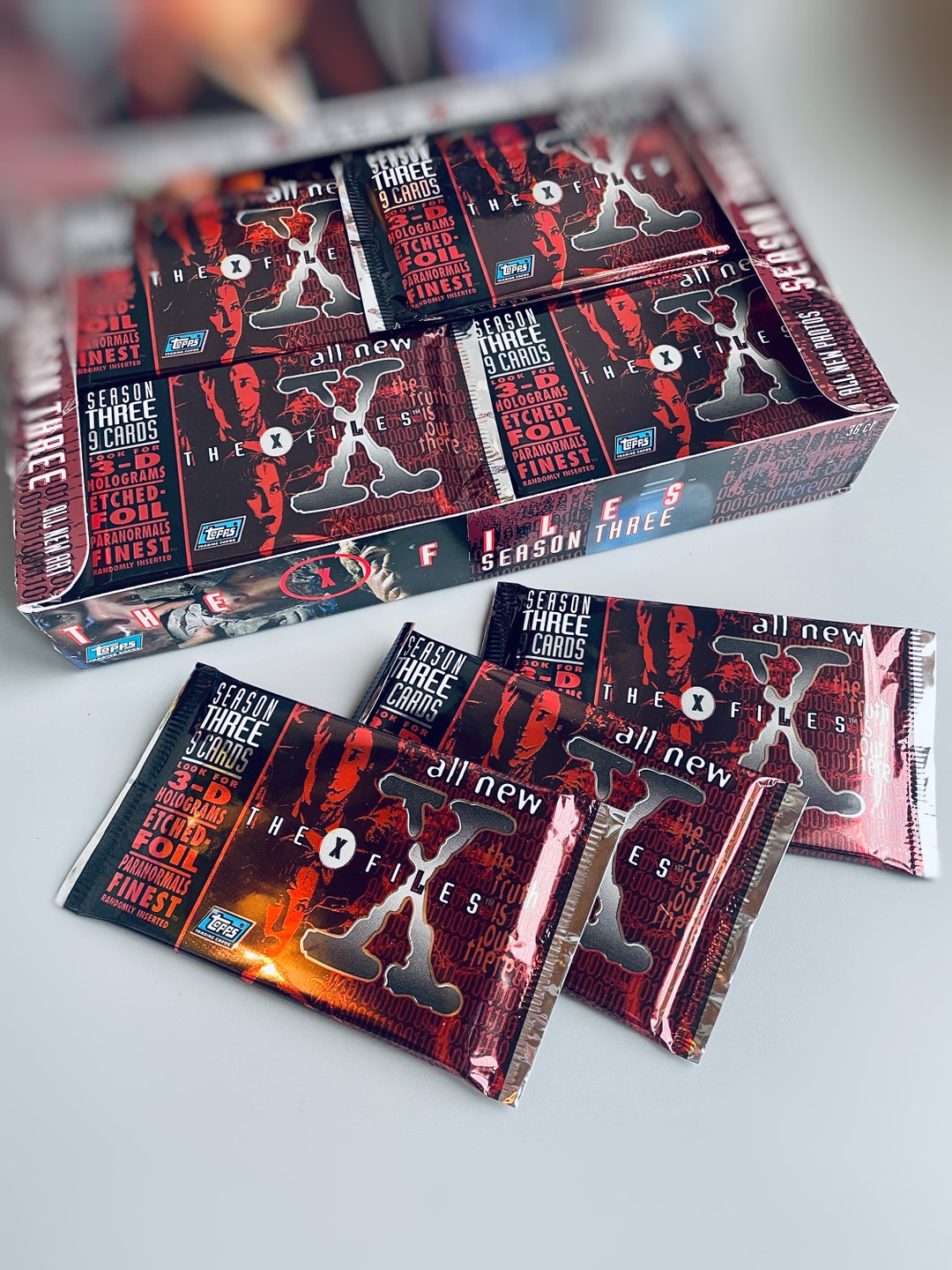 X-files Trading Cards, 90's Season 3 Trading Cards X Files 90's