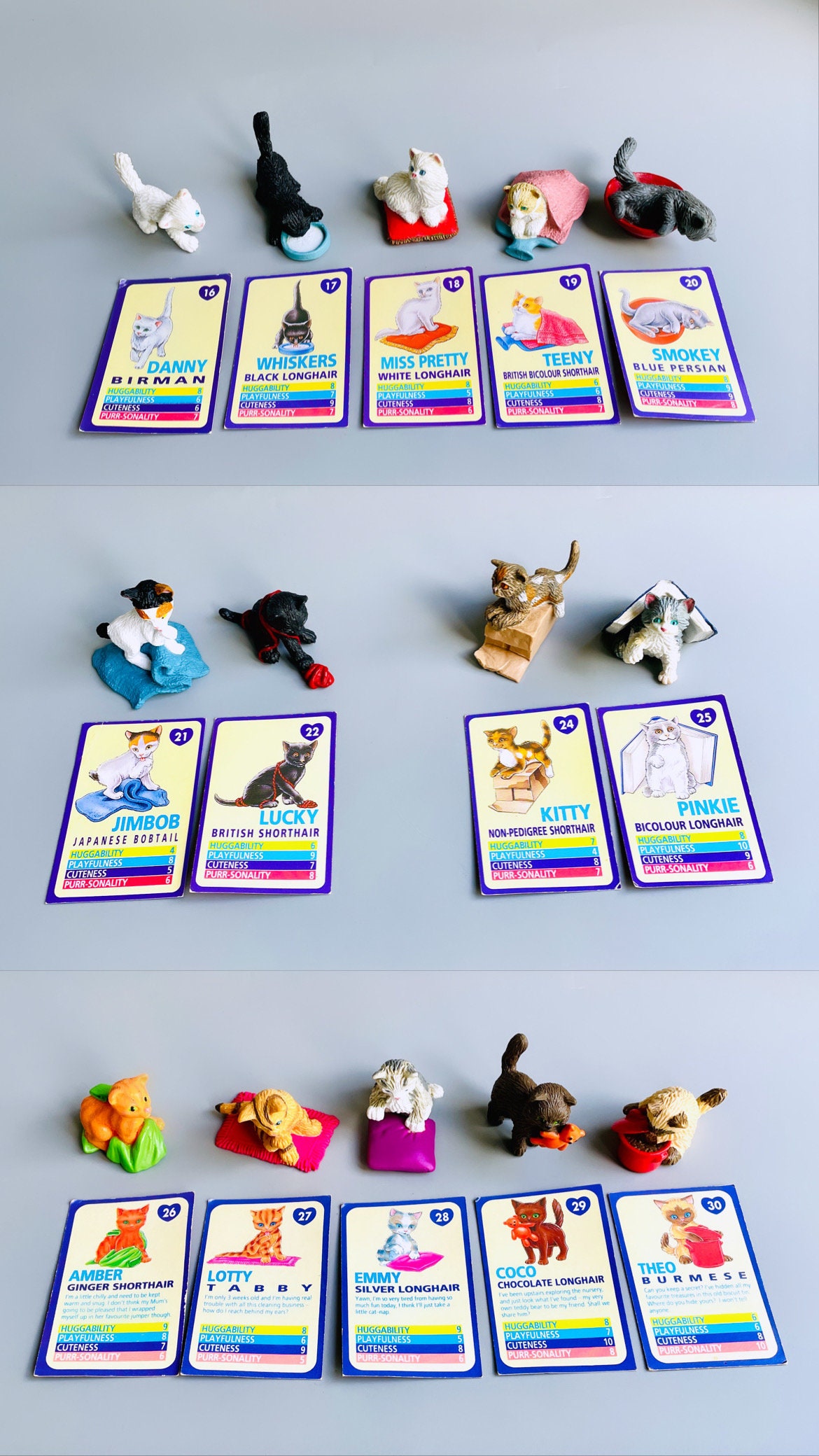 90's Kitty in My Pocket Figures- CHOOSE YOUR OWN, Vintage Meg