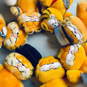 Vintage Garfield Plush, CHOOSE YOUR OWN, Retro 80's Garfield Plush
