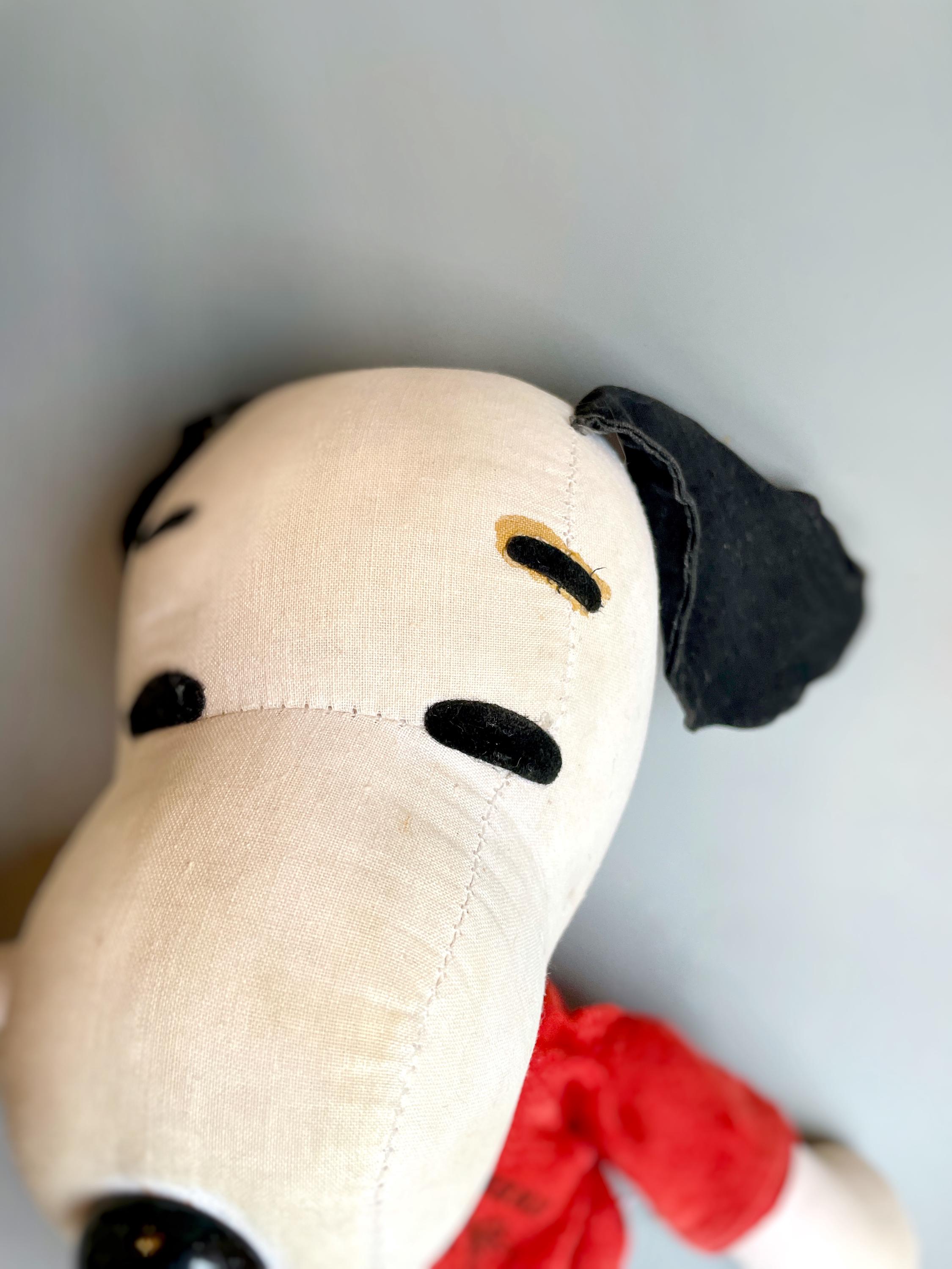 大型スヌーピー ピーナッツ おもちゃ人形、1950 年代 - 60 年代の