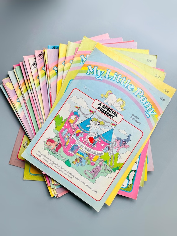Vintage My Little Pony Comics, CHOOSE YOUR OWN, My Little Pony