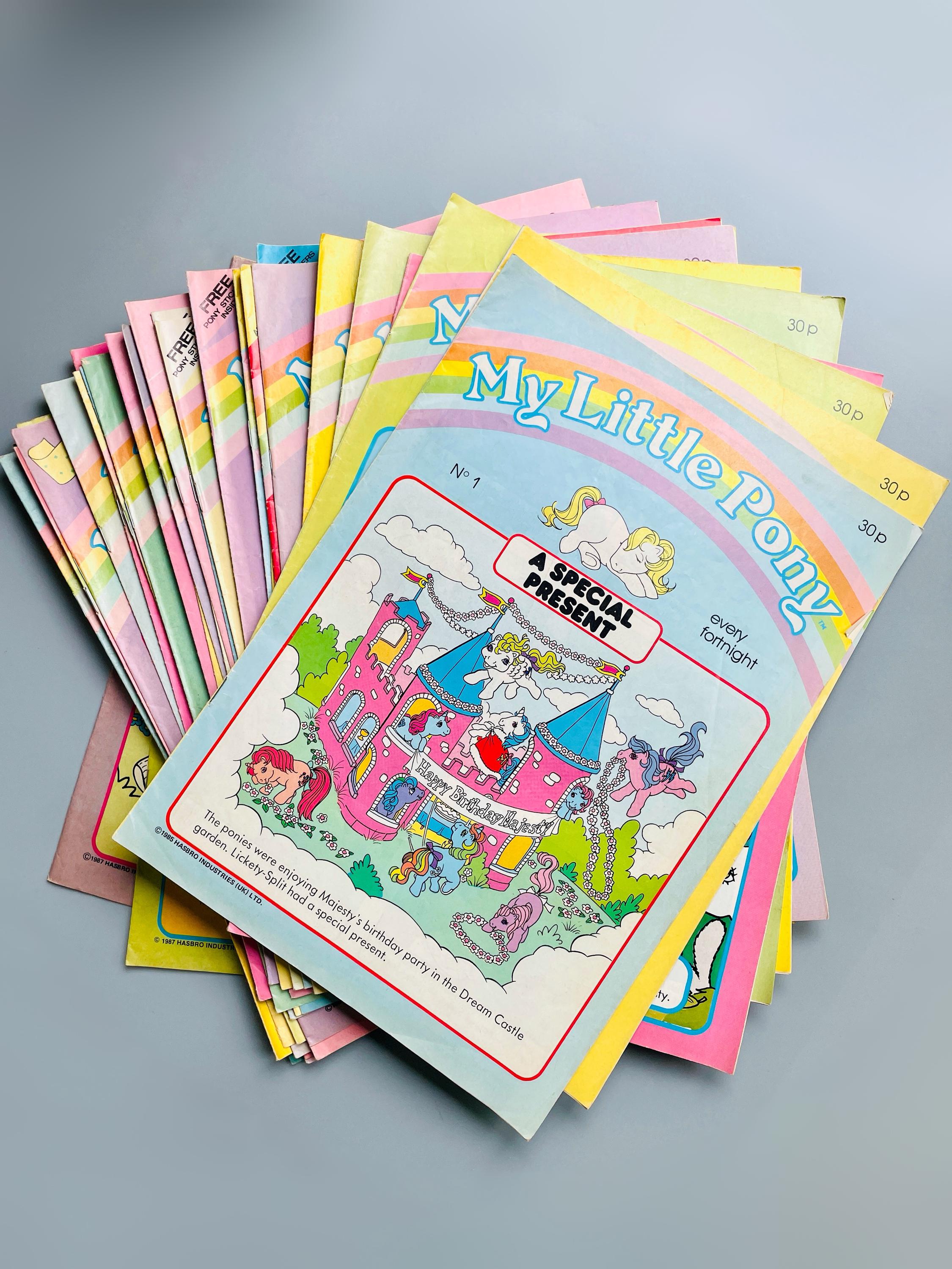 Vintage My Little Pony Comics, CHOOSE YOUR OWN, My Little Pony