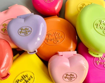 Vintage Polly Pocket Compacts, WÄHLEN SIE IHRE EIGENEN, billige Polly Pocket Muscheln, 90er Jahre Mädchen Spielzeug, Bluebird Original Polly Pocket