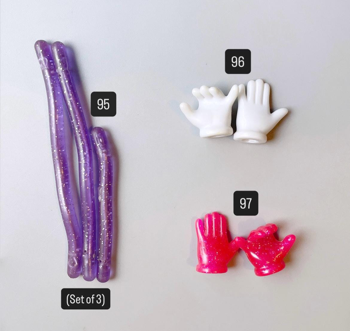 Betty Spaghetty Parts, CHOOSE YOUR OWN, Vintage Betty Spaghetti