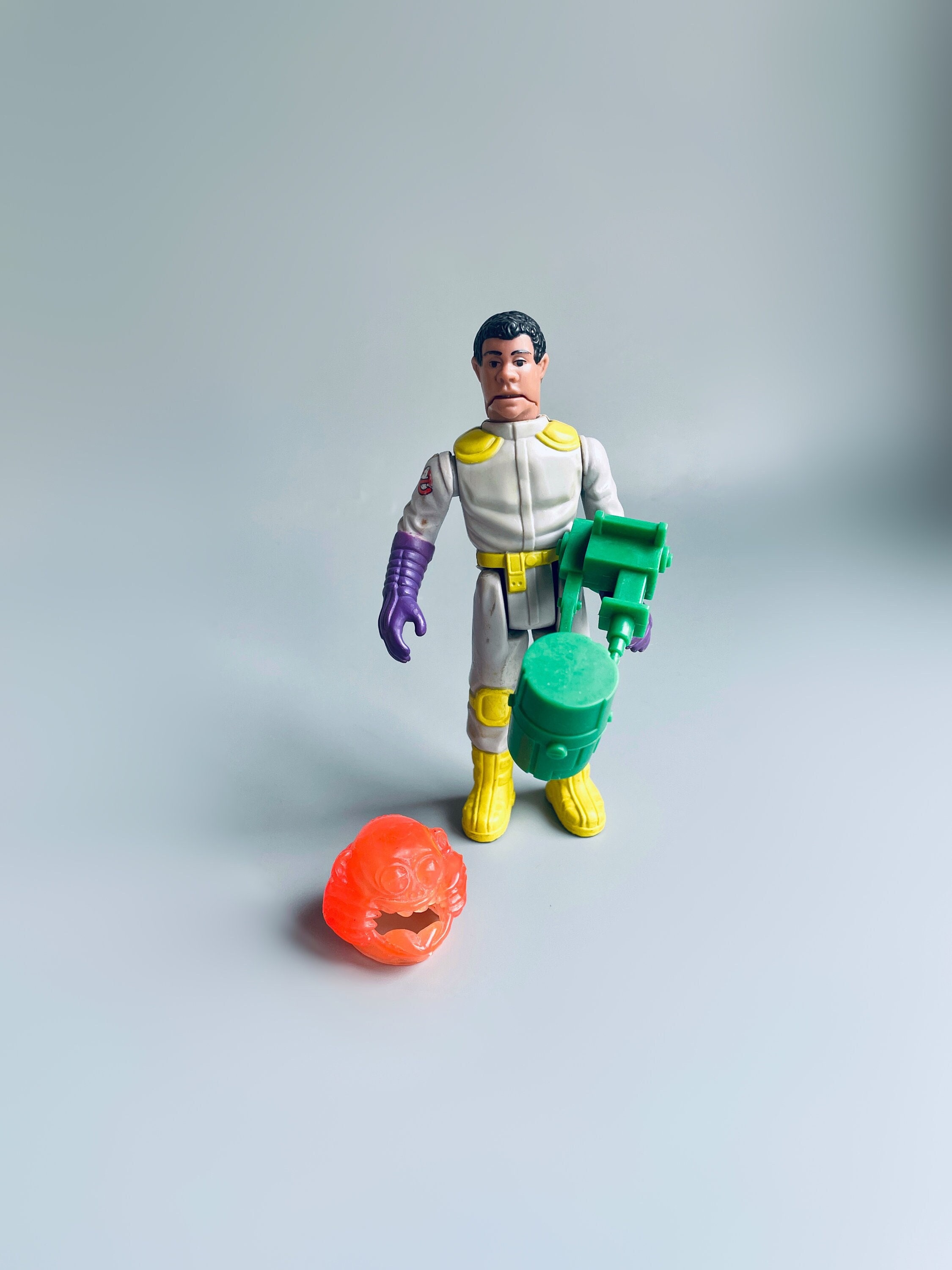 Lot De 2 Figurines Kenner Real Ghostbusters : Deltafou Et Man Can (Incomplet) - Collection Saison 2