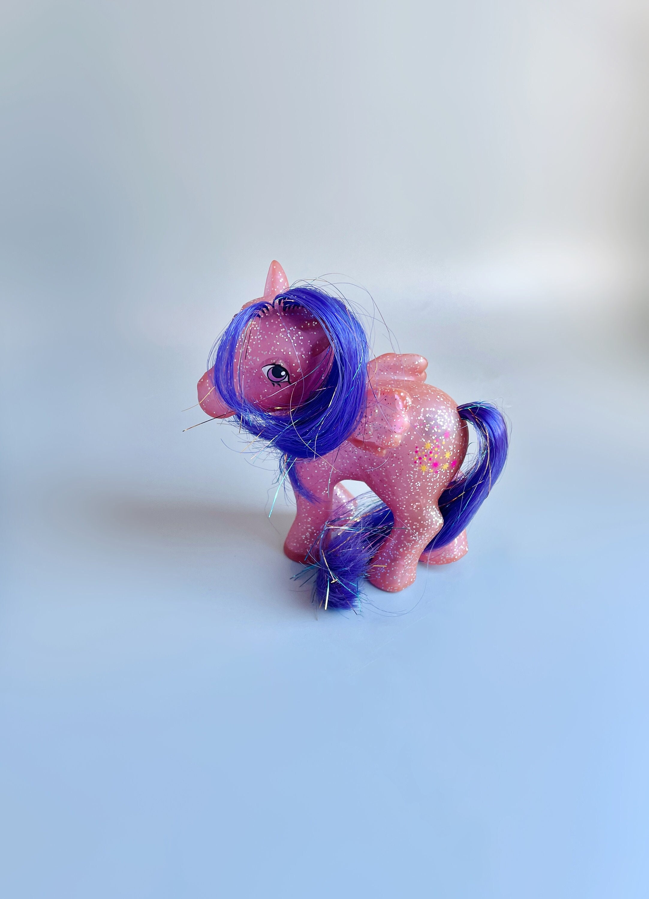 My Little Pony G1 Twinkler, Vintage My Little Pony,Purple Glitter Sparkle My Little Pony 80's Toys Excellent Condition My Little Pony G1 Twinkler, Vintage My Little Pony,Purple Glitter Sparkle My Little Pony 80's Toys Excellent Condition