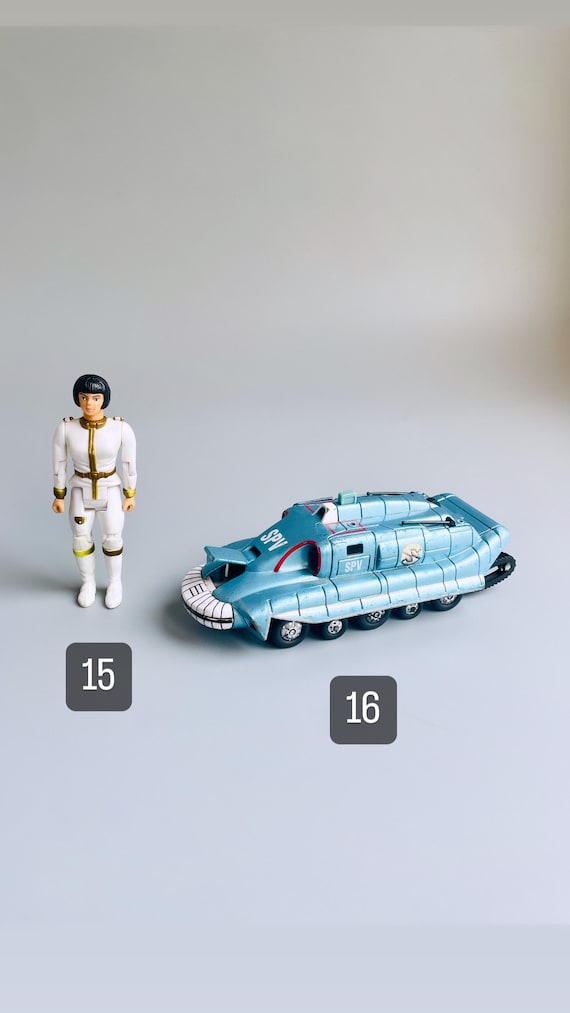 キャプテン・スカーレットのフィギュア、自分で選ぼう、キャプテン