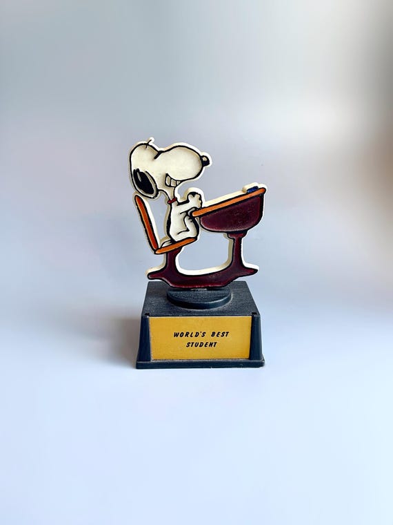 SNOOPY　スヌーピー　TROPHY トロフィー　40周年　1990年 SNOOPY スヌーピー TROPHY トロフィー 40周年 1990年 - メルカリ