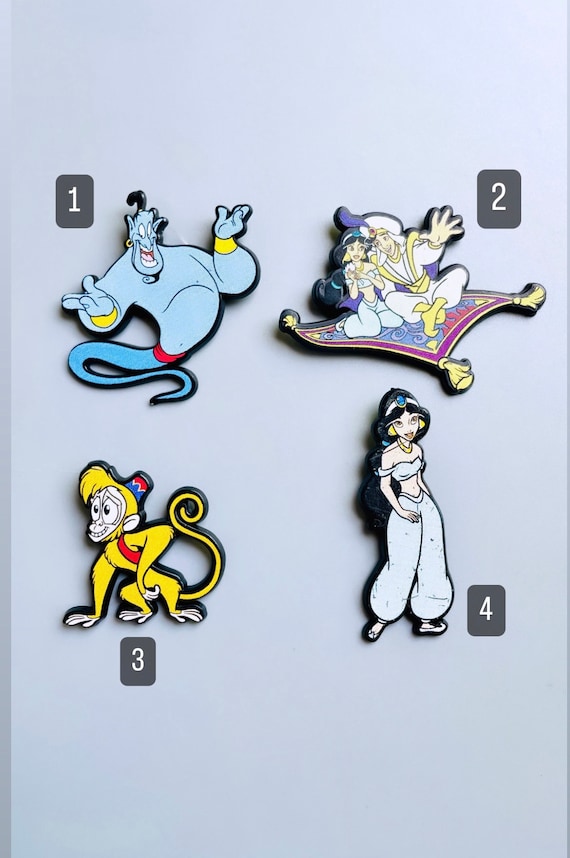 Vintage Aladdin Plastic Pin Badges, CHOOSE YOUR OWN, … - Gem