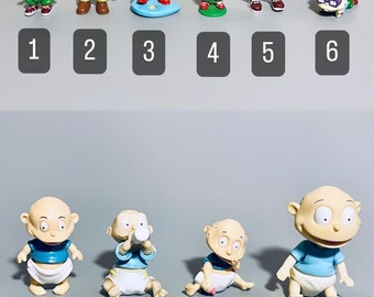 Vintage Rugrats Figures, CHOOSE YOUR OWN, 90's Rugrats Mini Vintage Rugrats Figures, CHOOSE YOUR OWN, 90's Rugrats Mini