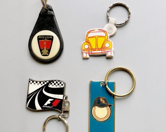 ヴィンテージ スポーツ キーチェーン、自分で選んで、ノスタルジックな