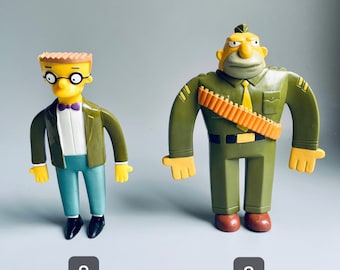 2003年製 シンプソンズ フィギュアセット シンプソンズのベンディフィギュア、自分で選んで、90年代と2003年の