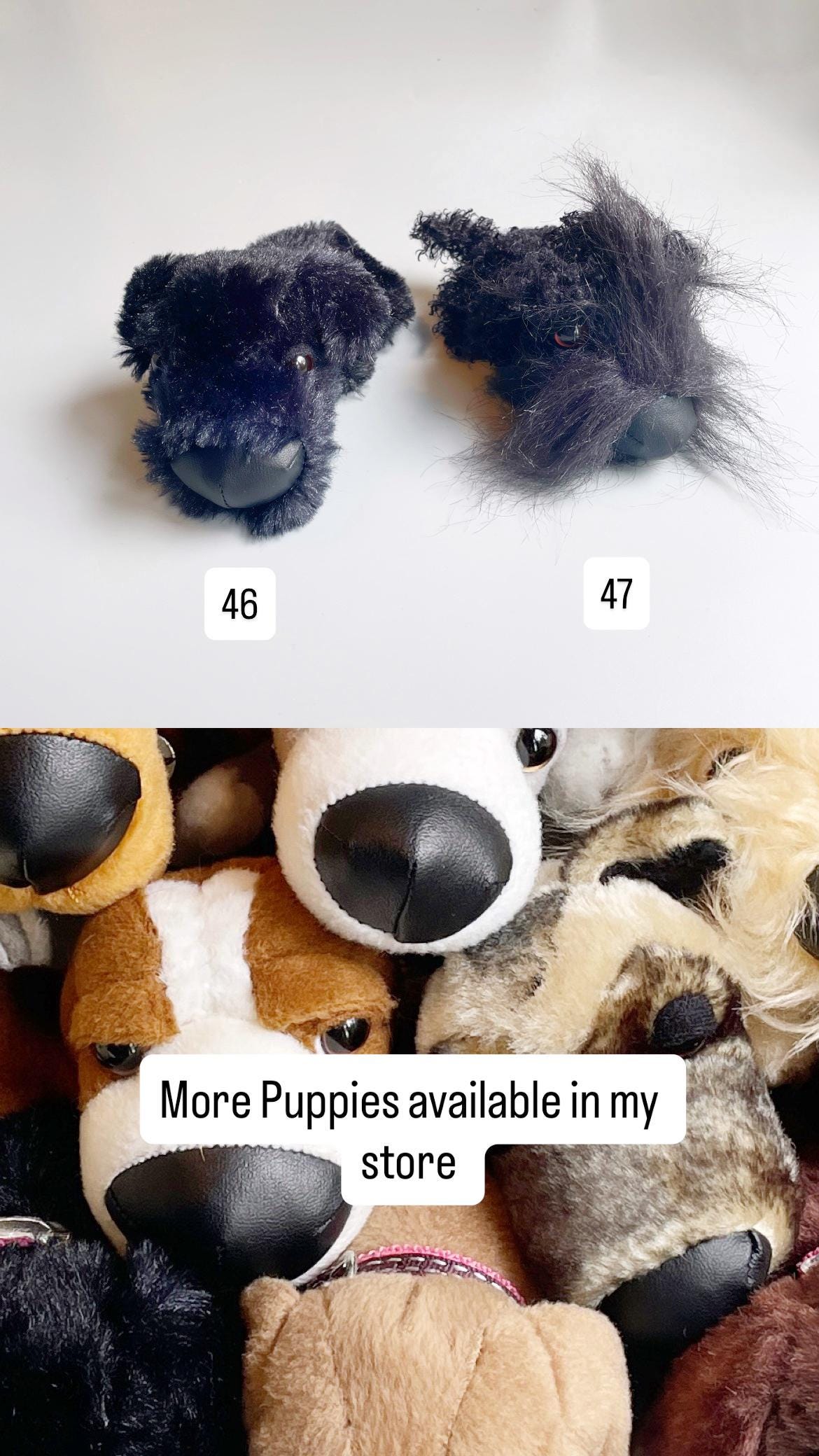 The Dog Artlist Collection Plush Dogs, CHOOSE YOUR OWN, Dogs Big
