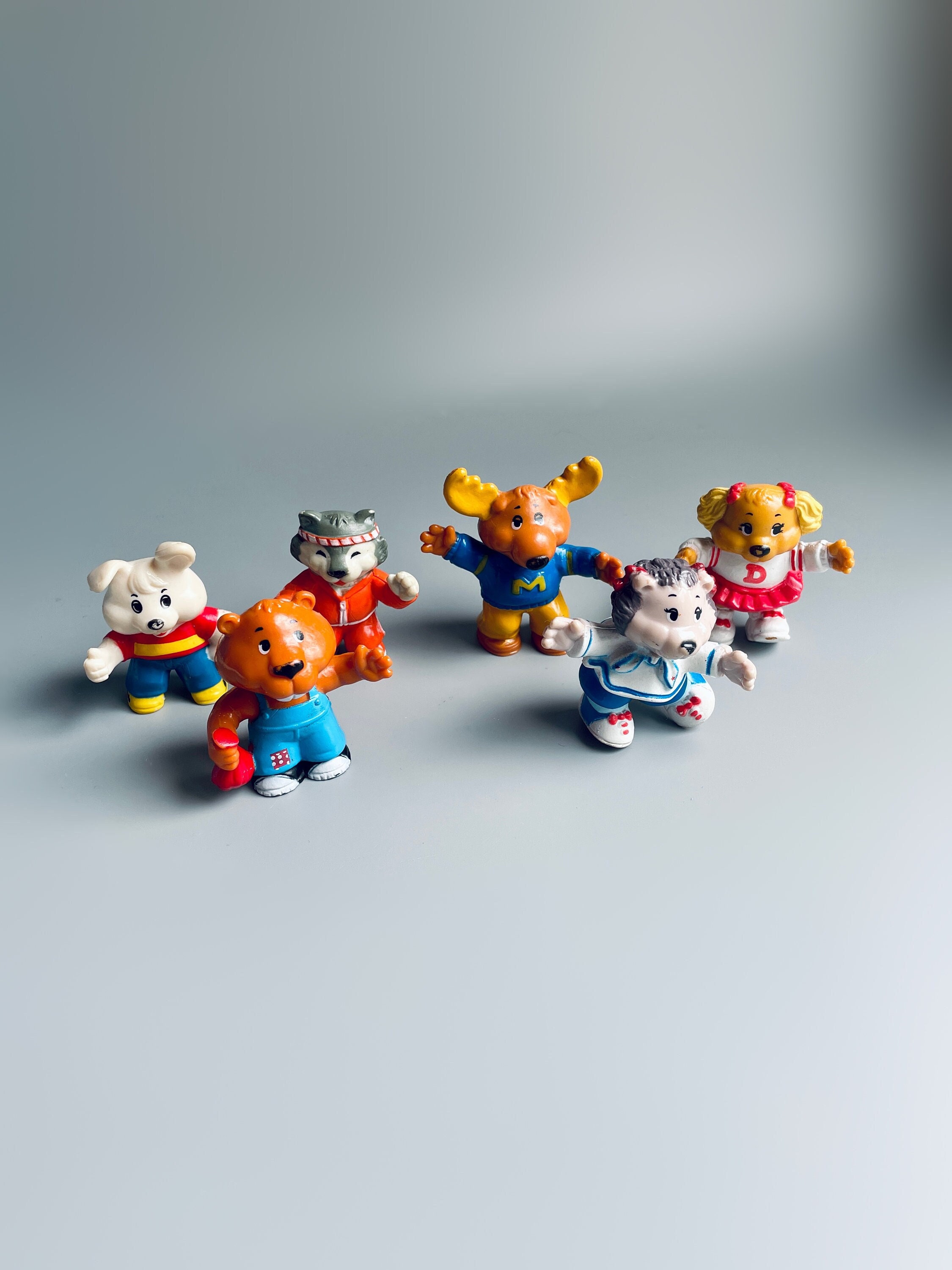 The Get Along Gang クリップオン フィギュア The Get Along Gang Figurines, CHOOSE YOUR OWN, Small 80's Figures