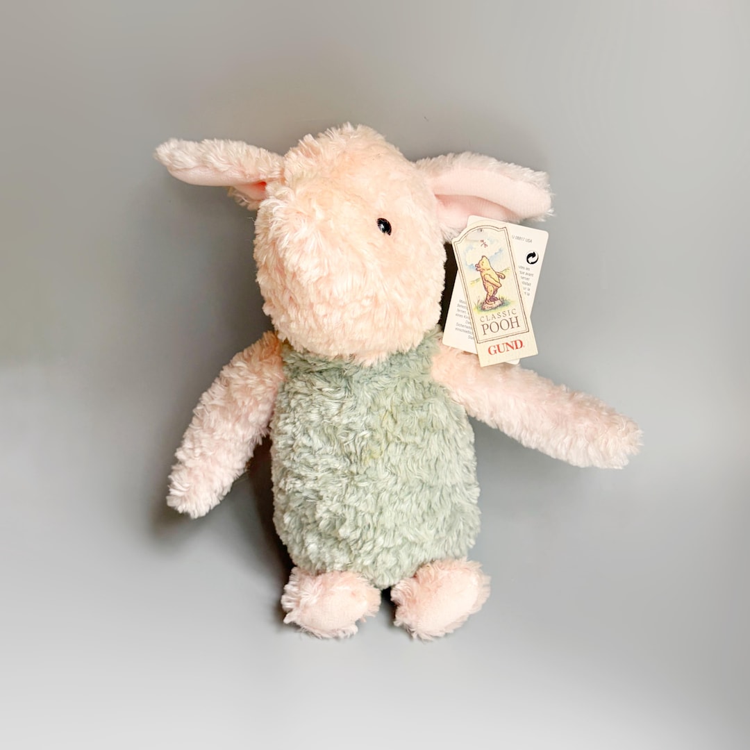 ヴィンテージ GUND クラシック くまのプーさん ピグレット、EH