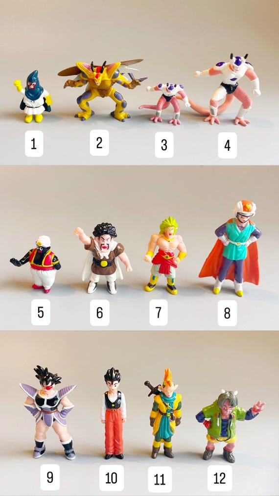 ドラゴンボールZ ミニフィギュア、自分だけのフィギュアを選ぼう