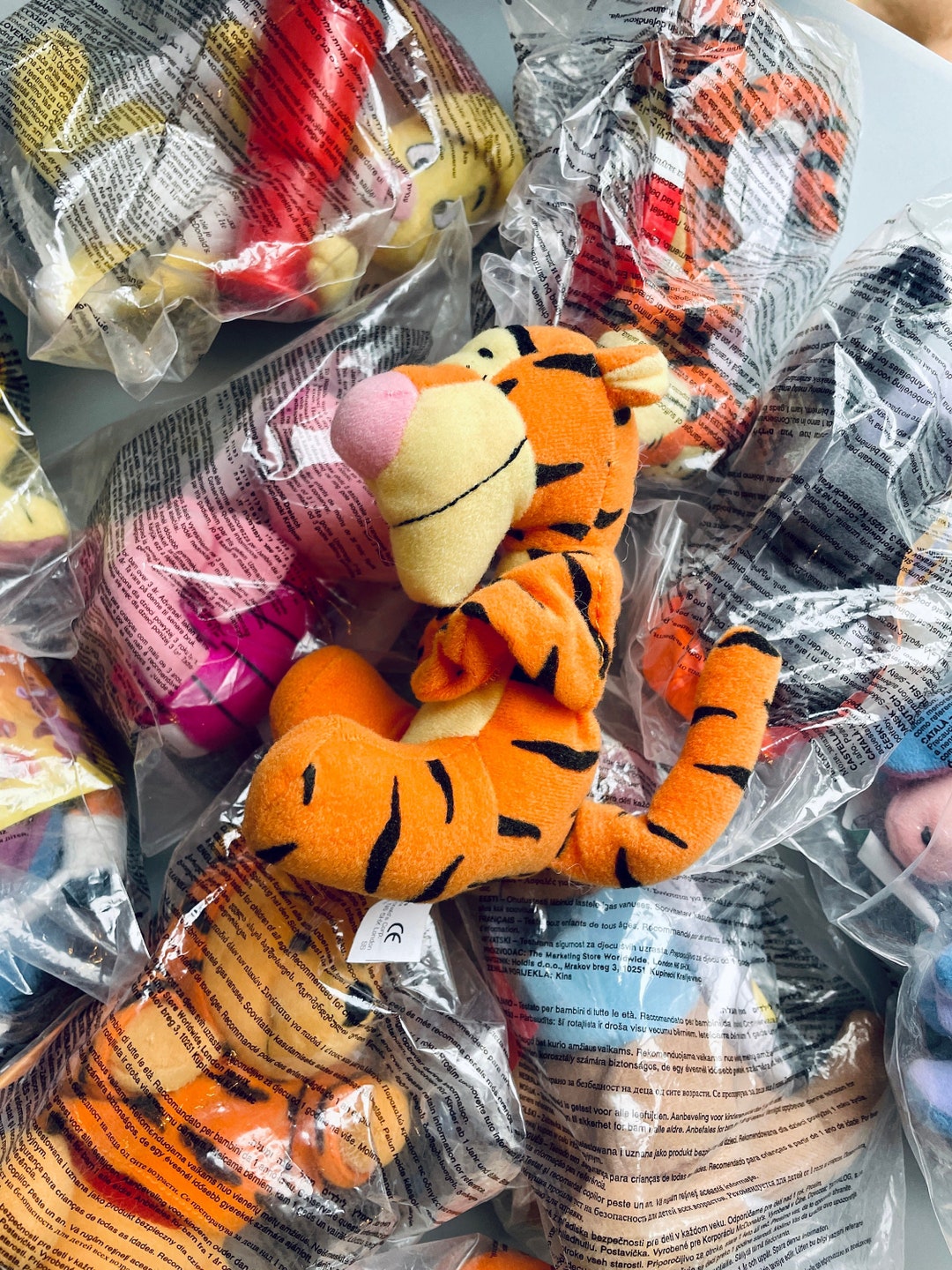 90 年代のくまのプーさん、マクドナルドのハッピーセットのおもちゃ