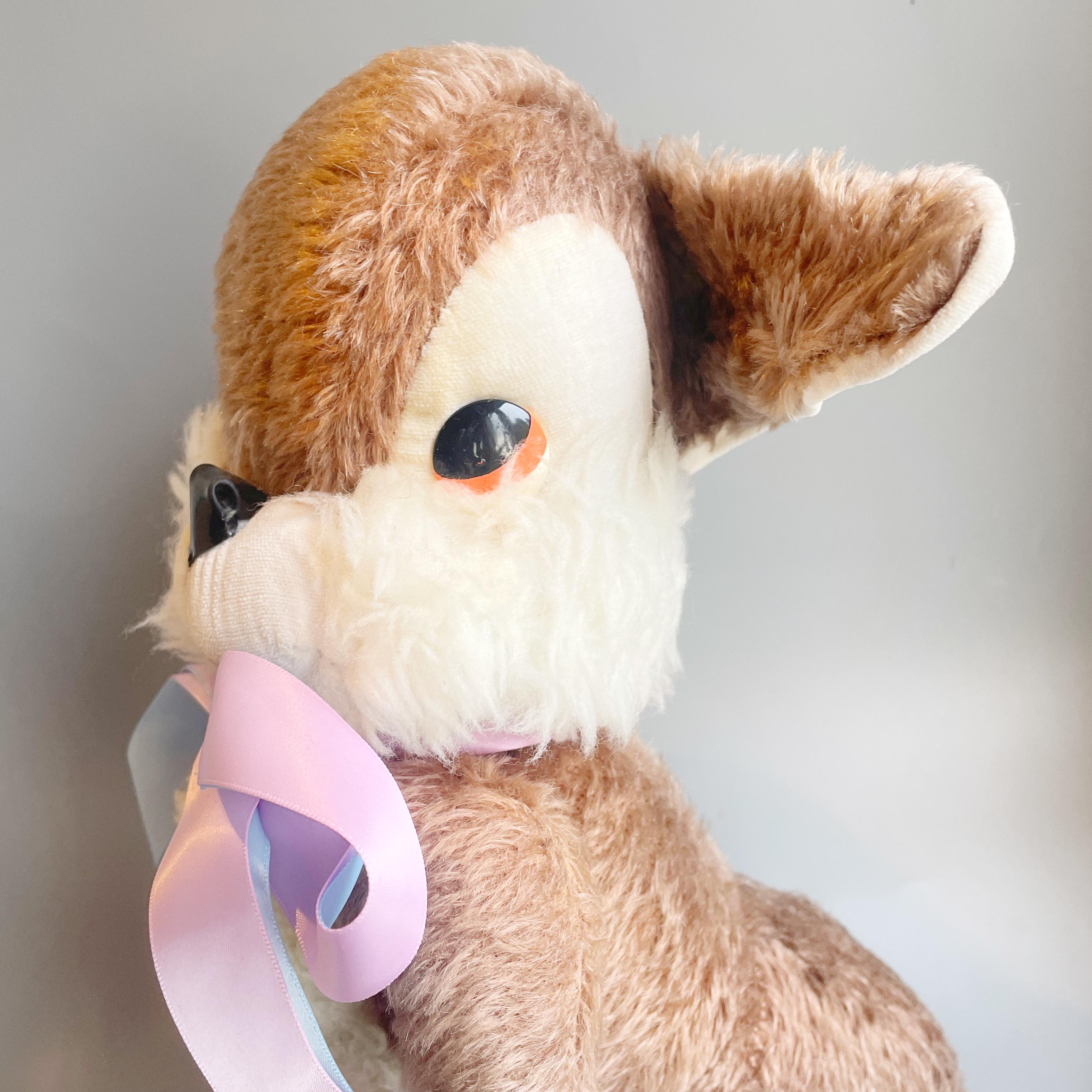 Merrythought Rabbit Merrythought Thumper Plush, 1950'S 60'S Mohair Rabbit Bambi Plush ...