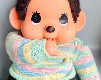 大きなモンチッチぬいぐるみ、ヴィンテージモンチッチ巨大23インチ