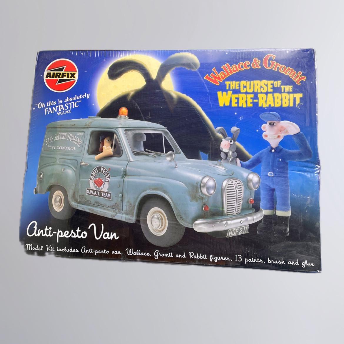 Wallace & Gromit Airfix Kit SEALED, Curse of the Were-rabbit