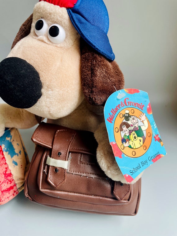 ウォレス・グルミット スクールボーイ グルミット犬ぬいぐるみ