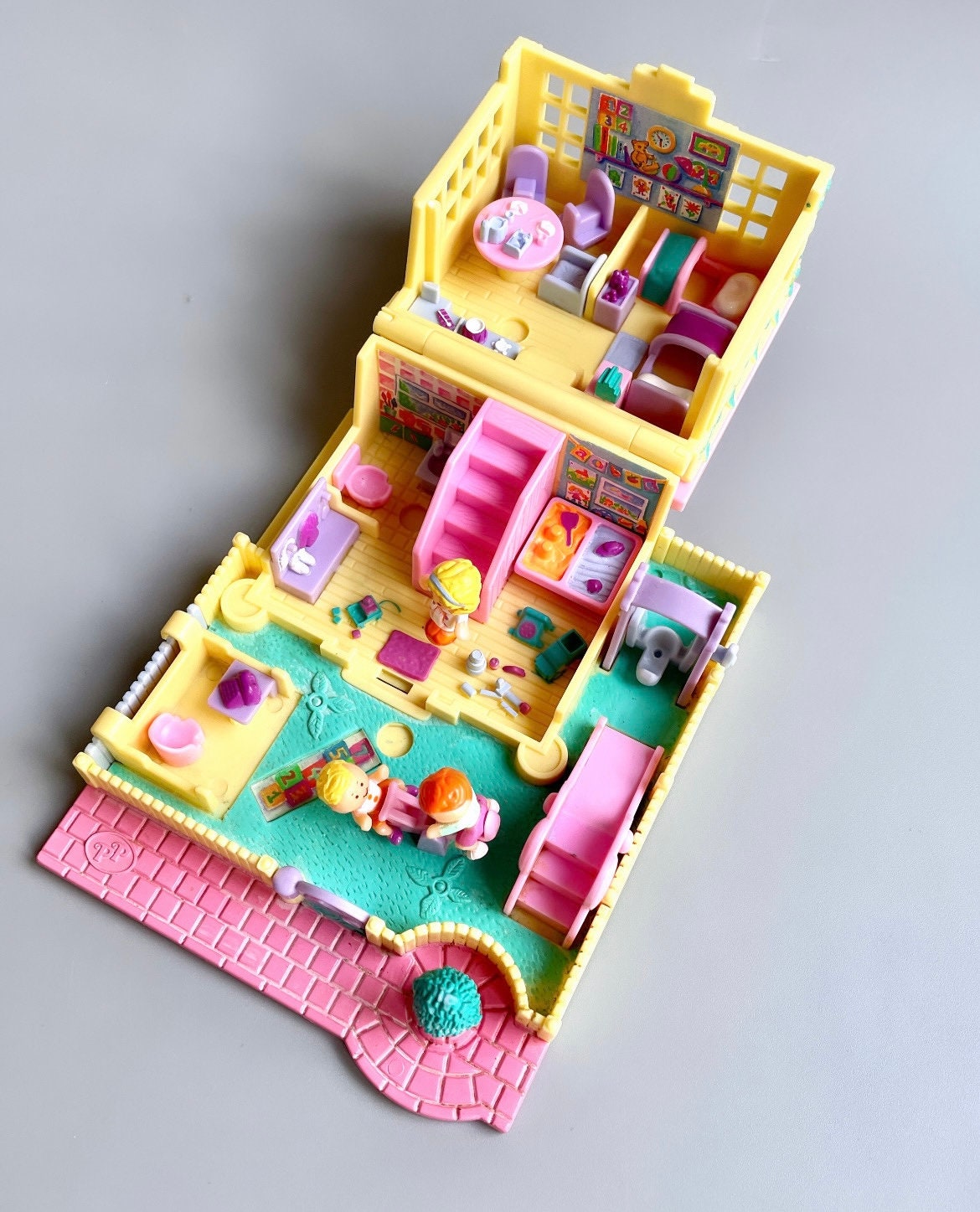 Polly Pocket Bluebird 1994 MATTEL | Nursery School Complète Neuf Sans Blister | Collection Vintage