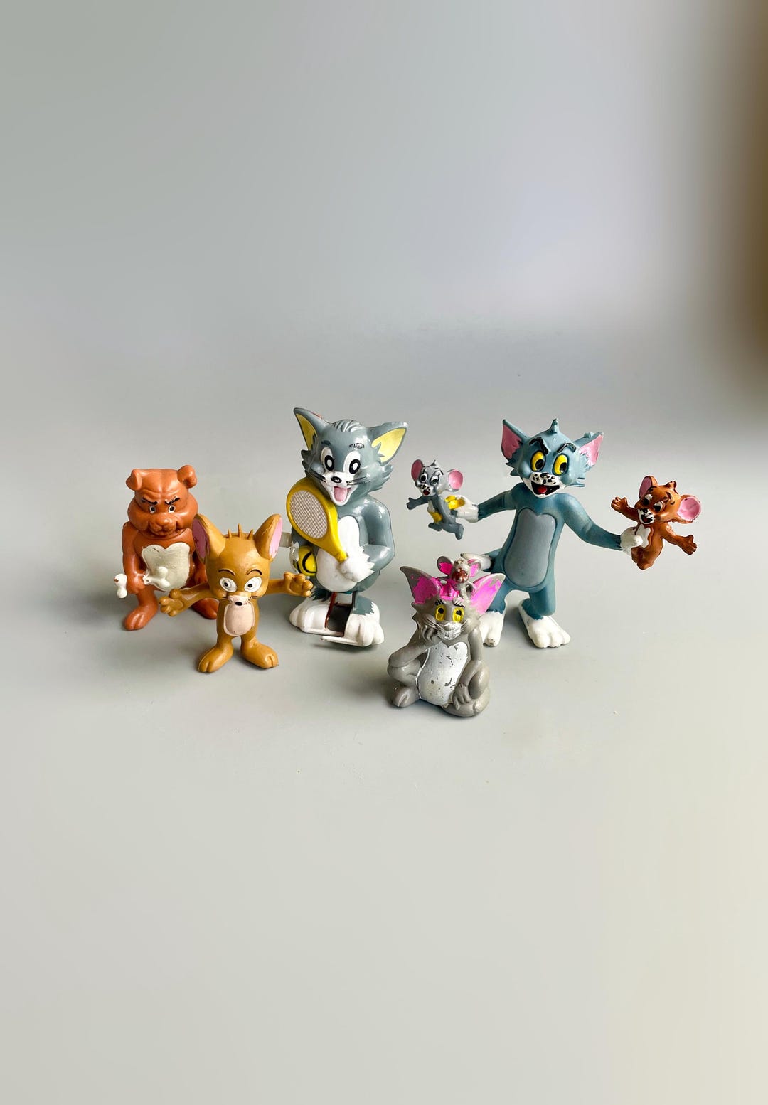 トムとジェリーのフィギュア、自分で選べる、ヴィンテージのトムと