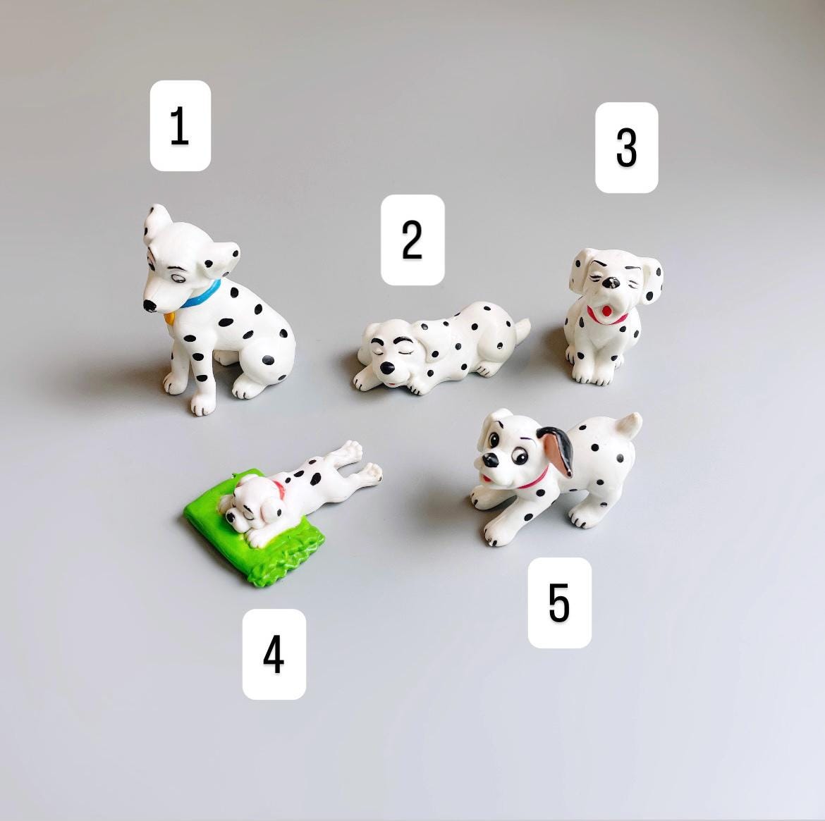 Disney 101 Dalmations Applause Plastic Figures, CHOOSE YOUR OWN