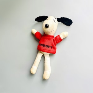 VINTAGE Peanuts 1965 Knickerbocker 1580 Snoopy & Bell
