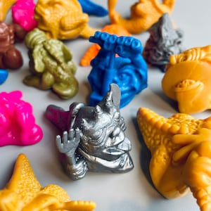 Mini Boglins, 90’s Boglins, Mini Freaks, Greedies, Tough Guys, Clumsies, Rude Dudes, Cool Dudes, Les Glutons, Vintage 90’s Boys Toys